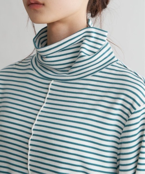 LBC（エルビーシー）の「クシュタートルネックロンＴ（Tシャツ/カットソー・レディース・ブラック/チャコールグレー/ターコイズブルー/その他35/ホワイト・M/L）」の15枚目の写真