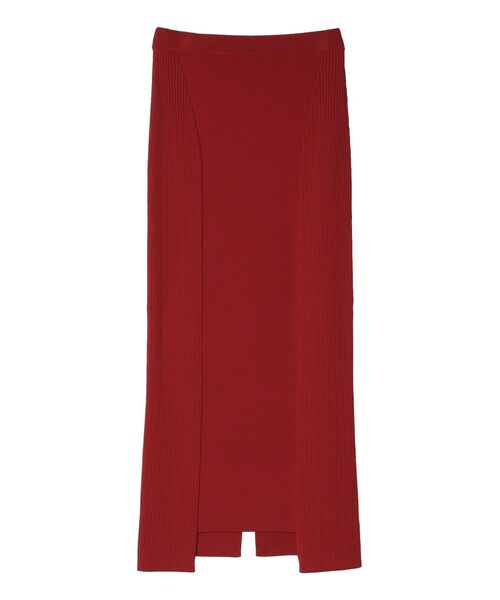 UN3D.(アンスリード)の「RIB KT TIGHT SK / リブニットタイトスカート(スカート・レディース・ブラック/ライム/ブルー/レッド・38/36)」の6枚目の写真