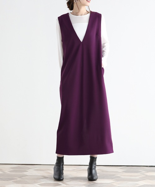 Flower Kittenジャンパースカート ラベンダー Flower Kittenジャンパースカート ラベンダー Flower Kitten