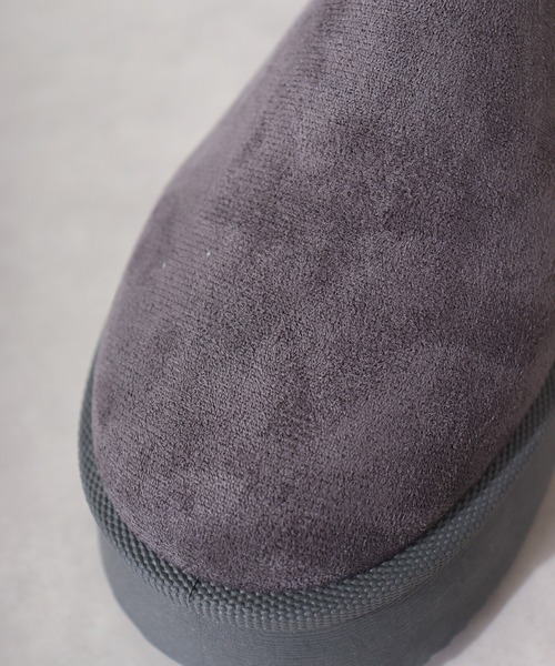 Dedes（デデス）の「Dedes 厚底 ムートン ショートブーツ（ブーツ・レディース・ブラック/グレー/ブラウン/ベージュ・40/38/44/42/36）」の10枚目の写真