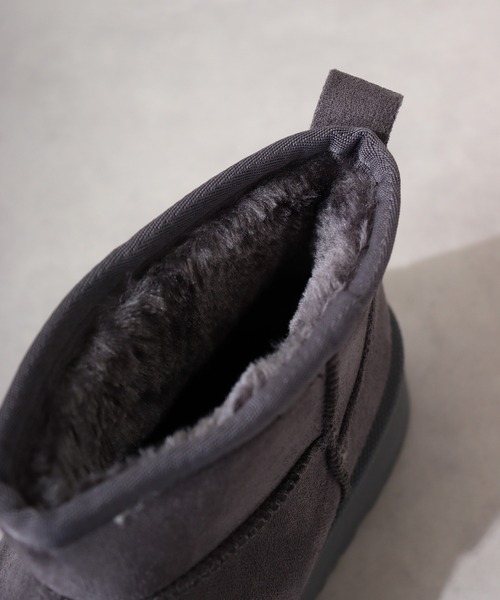 Dedes（デデス）の「Dedes 厚底 ムートン ショートブーツ（ブーツ・レディース・ブラック/グレー/ブラウン/ベージュ・40/38/44/42/36）」の12枚目の写真