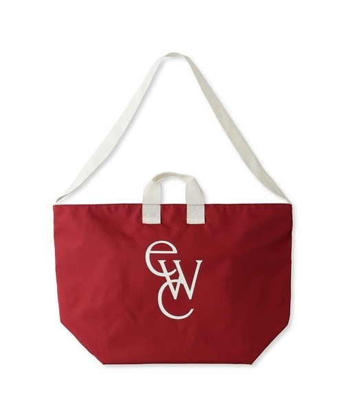 emmi（エミ）の「【emmi atelier】ewcトートバック（ショルダーバッグ・レディース・ネイビー/レッド/クリーム・FREE）」の18枚目の写真