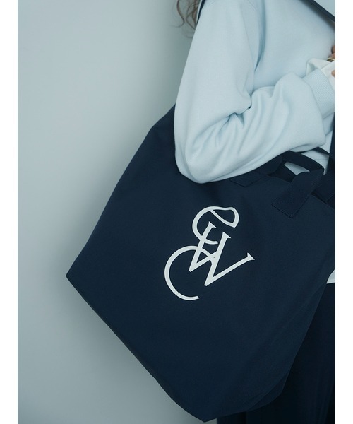 emmi（エミ）の「【emmi atelier】ewcトートバック（ショルダーバッグ・レディース・ネイビー/レッド/クリーム・FREE）」の5枚目の写真