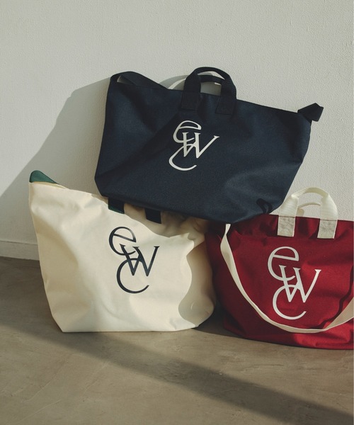 emmi（エミ）の「【emmi atelier】ewcトートバック（ショルダーバッグ・レディース・ネイビー/レッド/クリーム・FREE）」の22枚目の写真