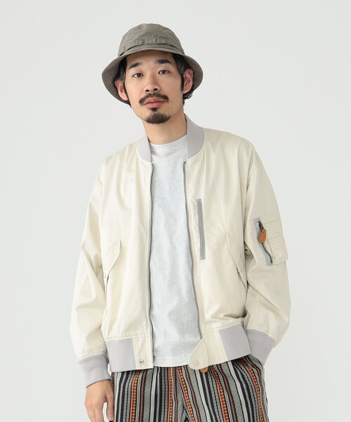 BEAMS PLUS(ビームスプラス)の「BEAMS PLUS / ミリタリー フライト ブルゾン(ブルゾン・メンズ・グリーン系その他4/シルバー・XL/M/L/S)」の21枚目の写真