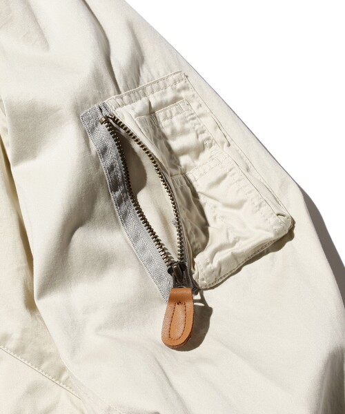 BEAMS PLUS(ビームスプラス)の「BEAMS PLUS / ミリタリー フライト ブルゾン(ブルゾン・メンズ・グリーン系その他4/シルバー・XL/M/L/S)」の12枚目の写真