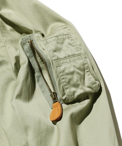 BEAMS PLUS(ビームスプラス)の「BEAMS PLUS / ミリタリー フライト ブルゾン(ブルゾン・メンズ・グリーン系その他4/シルバー・XL/M/L/S)」の11枚目の写真
