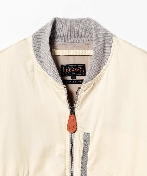 BEAMS PLUS(ビームスプラス)の「BEAMS PLUS / ミリタリー フライト ブルゾン(ブルゾン・メンズ・グリーン系その他4/シルバー・XL/M/L/S)」の6枚目の写真