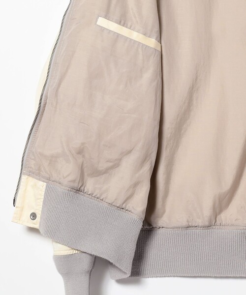 BEAMS PLUS(ビームスプラス)の「BEAMS PLUS / ミリタリー フライト ブルゾン(ブルゾン・メンズ・グリーン系その他4/シルバー・XL/M/L/S)」の14枚目の写真