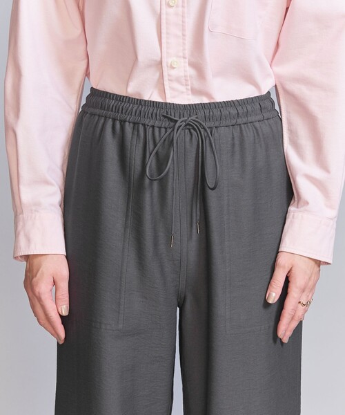 BEAUTY&YOUTH UNITED ARROWS(ビューティーアンドユースユナイテッドアローズ)の「ツイルパッチポケットイージーパンツ 2 -ウォッシャブル-(その他パンツ・レディース・ダークグレー/その他1/ピンク/コバルトブルー/ブラック/ライム/ネイビー・S/M/L/XS)」の13枚目の写真
