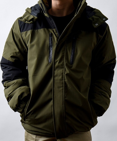 CALIFORNIA OUTFITTERS(カリフォルニア アウトフィッターズ)の「2-12A4 マウンテン パデット ジャケット(ダウンジャケット/コート・メンズ・ベージュ/ネイビー/ブラック/カーキ・L/M/XL)」の7枚目の写真