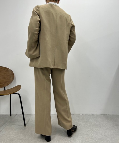 SHENERY(シーナリー)の「リネンライクグルカワイドパンツ(その他パンツ・レディース・ベージュ/ネイビー・38/36)」の21枚目の写真