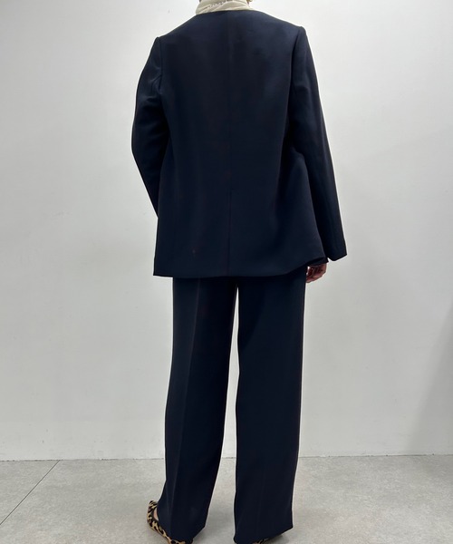 SHENERY(シーナリー)の「リネンライクグルカワイドパンツ(その他パンツ・レディース・ベージュ/ネイビー・38/36)」の22枚目の写真