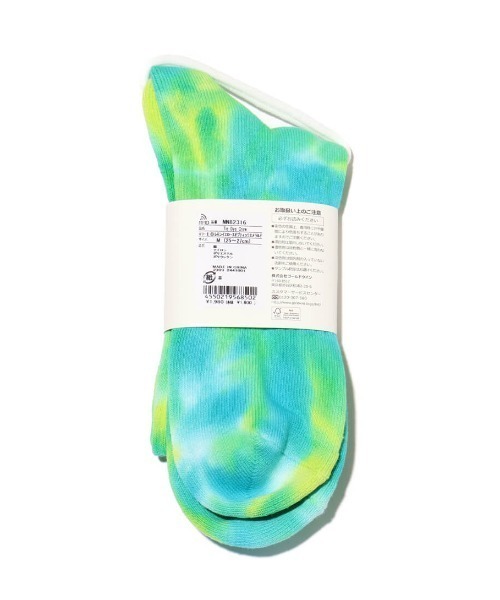 THE NORTH FACE（ザノースフェイス）の「THE NORTH FACE Tie Dye Crew / ザ・ノース・フェイス タイ ダイ クルー（ソックス/靴下・メンズ・マルチ/その他1/その他2・S/M/L）」の15枚目の写真