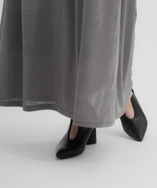 select MOCA（セレクトモカ）の「【ZOZO限定】スリットカットパンプス（パンプス・レディース・シルバー/アイボリー/ブラック・MEDIUM/SMALL/LARGE）」の20枚目の写真