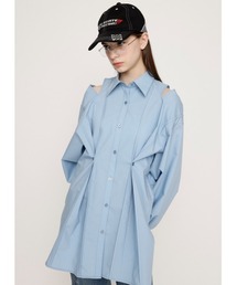 SLY | 2WAY OVER SIZE SH ツーウェイ オーバー サイズ シャツ(シャツ/ブラウス)