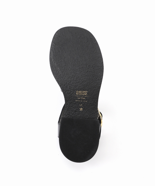 LE TALON（ルタロン）の「GRISEレザーGRバックルグルカサンダル（サンダル・レディース・ブラックミックス/ベージュ・SMALL/MEDIUM/LARGE/X-LARGE）」の11枚目の写真