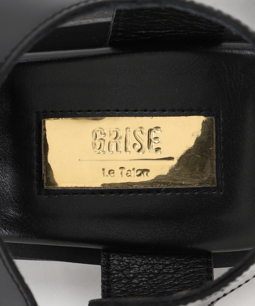 LE TALON（ルタロン）の「GRISEレザーGRバックルグルカサンダル（サンダル・レディース・ブラックミックス/ベージュ・SMALL/MEDIUM/LARGE/X-LARGE）」の3枚目の写真