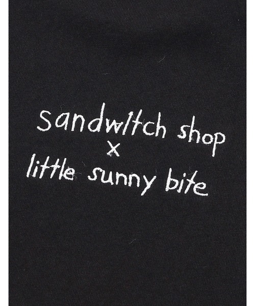 Little sunny bite（リトルサニーバイト）の「【Little sunny bite】sandw1tch shop x little sunny bite cool guy long tee（スウェット・レディース・ブラック・SMALL）」の3枚目の写真