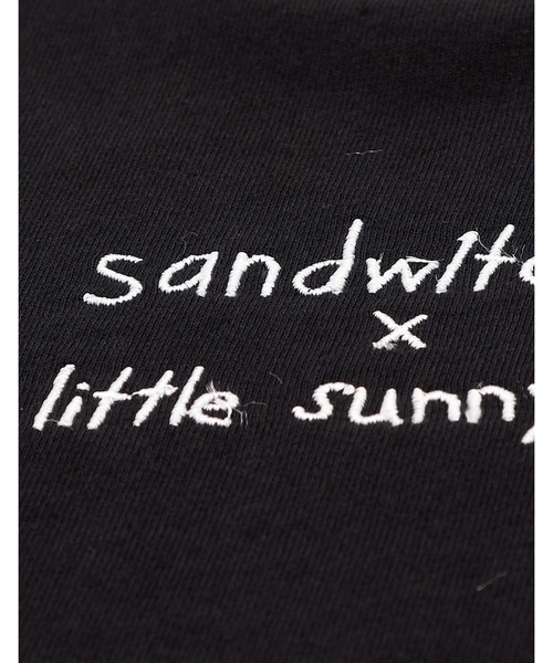 Little sunny bite（リトルサニーバイト）の「【Little sunny bite】sandw1tch shop x little sunny bite cool guy long tee（スウェット・レディース・ブラック・SMALL）」の2枚目の写真