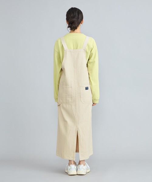 PENNEYS(ぺニーズ)の「PENNEYS(ぺニーズ)別注カツラギジャンパースカート(ジャンパースカート・レディース・ナチュラル/ネイビー・M/L)」の12枚目の写真