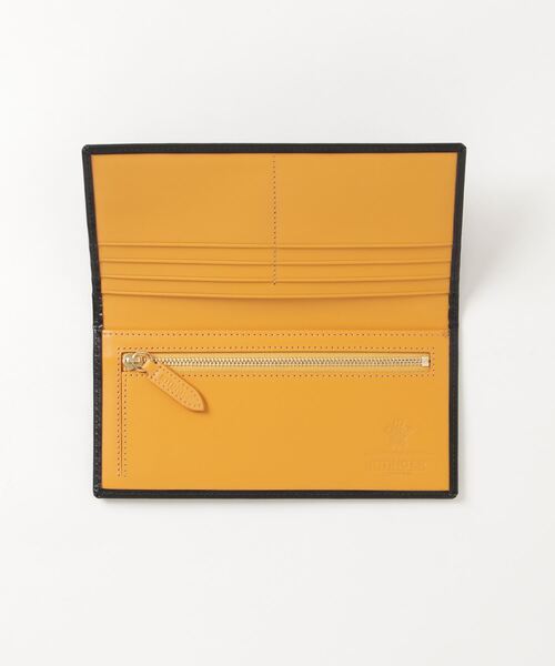 ETTINGER(エッティンガー)の「ETTINGER Long Wallet w. Zipped Pocket エッティンガー ブライドルレザー 2つ折り長財布(財布・メンズ・ブラック・FREE)」の11枚目の写真