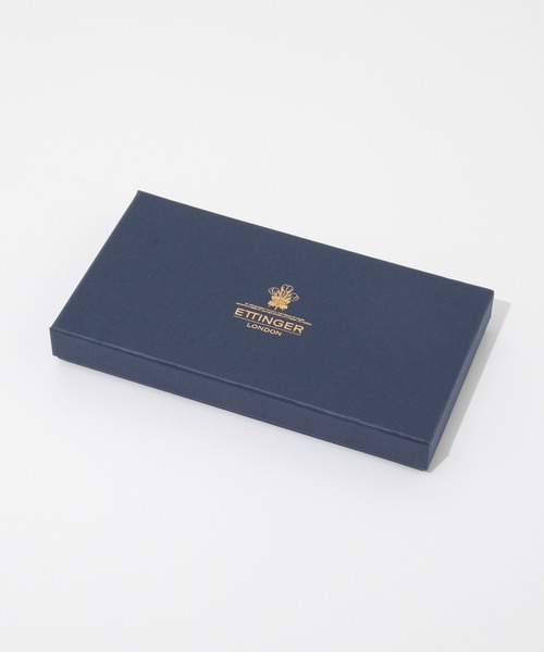 ETTINGER(エッティンガー)の「ETTINGER Long Wallet w. Zipped Pocket エッティンガー ブライドルレザー 2つ折り長財布(財布・メンズ・ブラック・FREE)」の9枚目の写真