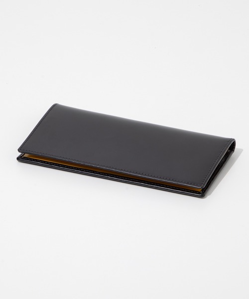 ETTINGER(エッティンガー)の「ETTINGER Long Wallet w. Zipped Pocket エッティンガー ブライドルレザー 2つ折り長財布(財布・メンズ・ブラック・FREE)」の3枚目の写真