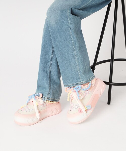cs T&P(シーエスティーアンドピー)の「ポップなフルーツ王国厚底スニーカー 24SS(スニーカー・レディース・ブルー/パープル系/ピンク系・LL/S/M/L)」の6枚目の写真