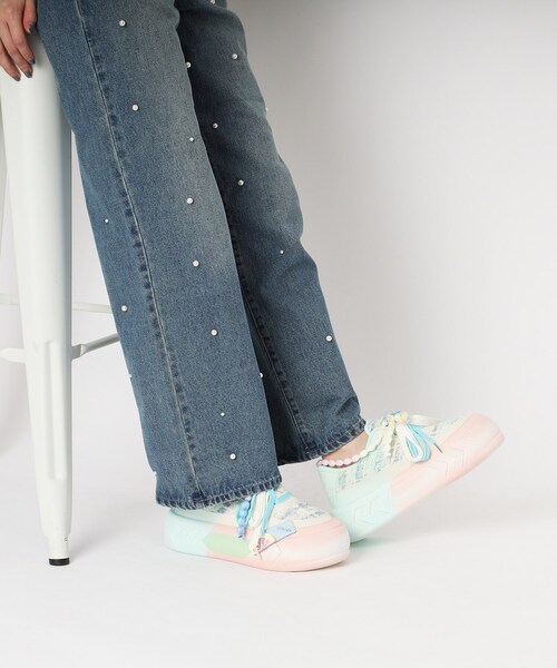 cs T&P(シーエスティーアンドピー)の「ポップなフルーツ王国厚底スニーカー 24SS(スニーカー・レディース・ブルー/パープル系/ピンク系・LL/S/M/L)」の15枚目の写真