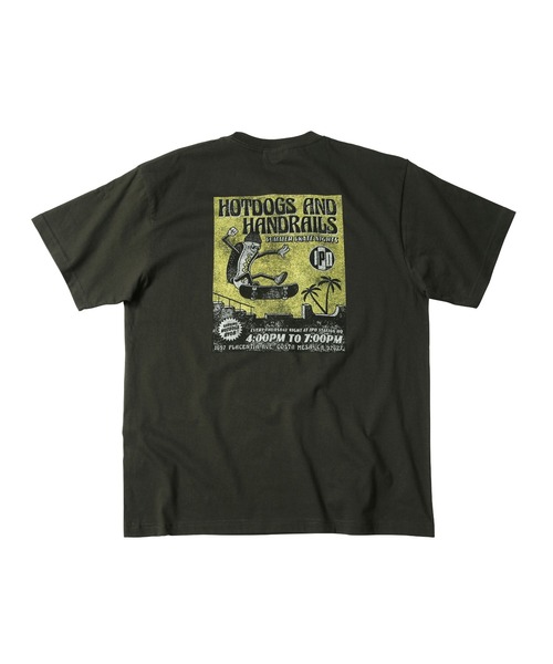 IPD(アイピーディー)の「【IPD】SKATE NIGHTS FLYER SS(Tシャツ/カットソー・メンズ・チャコール/ホワイト・LARGE/MEDIUM/X-LARGE)」の9枚目の写真