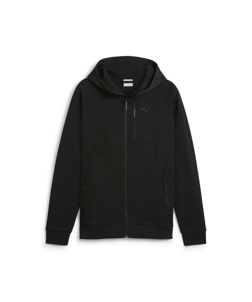 PUMA（プーマ）の「PUMA プーマ メンズ プーマ テック フルジップ フーディ（パーカー・メンズ・ブラック/グレー・MEDIUM/LARGE/SMALL/X-LARGE/XX-LARGE）」の7枚目の写真