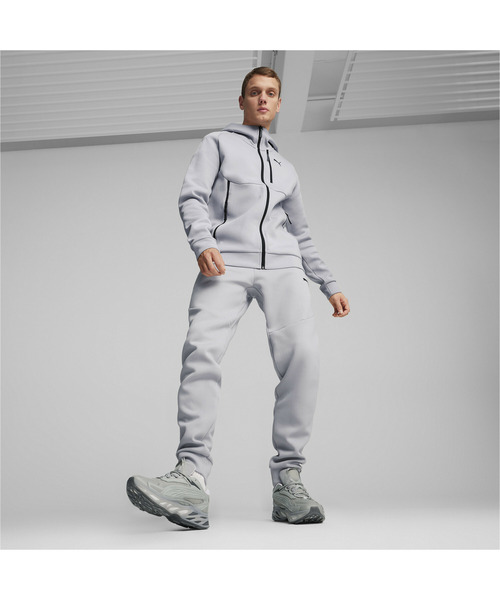 PUMA（プーマ）の「PUMA プーマ メンズ プーマ テック フルジップ フーディ（パーカー・メンズ・ブラック/グレー・MEDIUM/LARGE/SMALL/X-LARGE/XX-LARGE）」の9枚目の写真