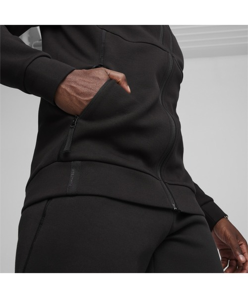 PUMA（プーマ）の「PUMA プーマ メンズ プーマ テック フルジップ フーディ（パーカー・メンズ・ブラック/グレー・MEDIUM/LARGE/SMALL/X-LARGE/XX-LARGE）」の21枚目の写真