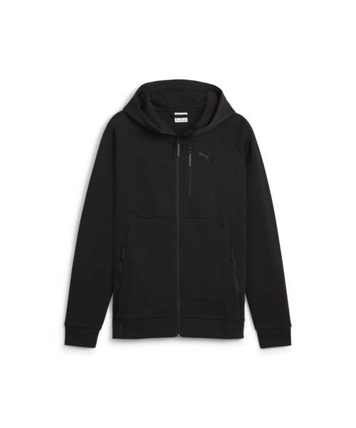 PUMA（プーマ）の「PUMA プーマ メンズ プーマ テック フルジップ フーディ（パーカー・メンズ・ブラック/グレー・MEDIUM/LARGE/SMALL/X-LARGE/XX-LARGE）」の20枚目の写真