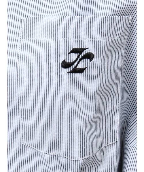 jouetie（ジュエティ）の「ウエストベルトチュニックシャツ（シャツ/ブラウス・レディース・ブルー/イエロー/オフホワイト・MEDIUM）」の7枚目の写真