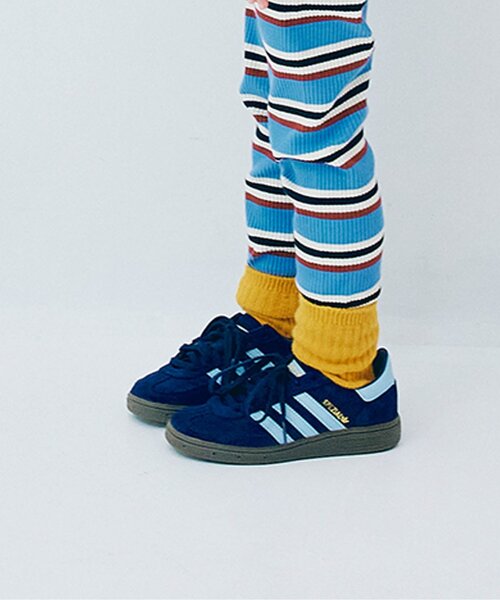 p.premier（ピードットプルミエ）の「イロチ買いしたいカラーリブソックス（ソックス/靴下・キッズ・グリーン/ピンク/オレンジ/イエロー/レッド/ブルー/ダークグリーン/オフホワイト/ローズ/サックスブルー/ベージュ/ダークブラウン/ラベンダー/ブラック/エメラルド/グレー/レモンイエロー・15 /18/21/24）」の13枚目の写真