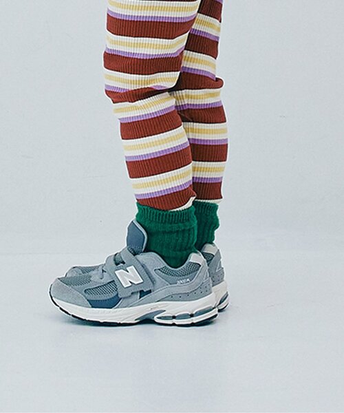 p.premier（ピードットプルミエ）の「イロチ買いしたいカラーリブソックス（ソックス/靴下・キッズ・グリーン/ピンク/オレンジ/イエロー/レッド/ブルー/ダークグリーン/オフホワイト/ローズ/サックスブルー/ベージュ/ダークブラウン/ラベンダー/ブラック/エメラルド/グレー/レモンイエロー・15 /18/21/24）」の7枚目の写真