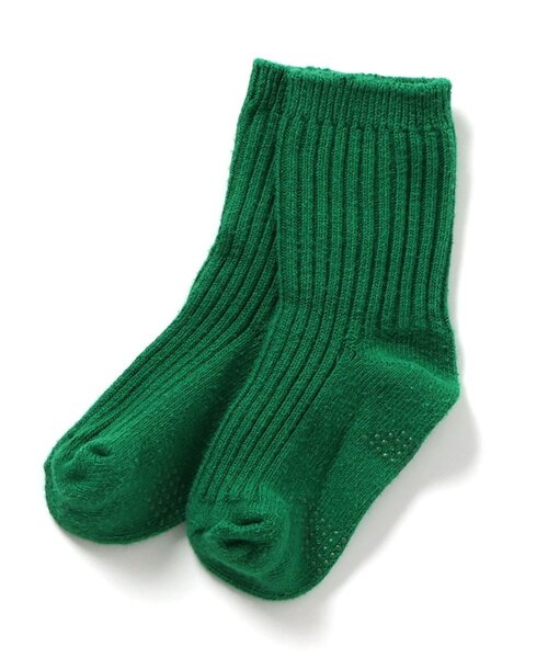 p.premier（ピードットプルミエ）の「イロチ買いしたいカラーリブソックス（ソックス/靴下・キッズ・グリーン/ピンク/オレンジ/イエロー/レッド/ブルー/ダークグリーン/オフホワイト/ローズ/サックスブルー/ベージュ/ダークブラウン/ラベンダー/ブラック/エメラルド/グレー/レモンイエロー・15 /18/21/24）」の20枚目の写真