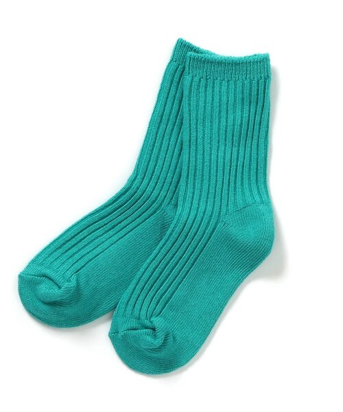 p.premier（ピードットプルミエ）の「イロチ買いしたいカラーリブソックス（ソックス/靴下・キッズ・グリーン/ピンク/オレンジ/イエロー/レッド/ブルー/ダークグリーン/オフホワイト/ローズ/サックスブルー/ベージュ/ダークブラウン/ラベンダー/ブラック/エメラルド/グレー/レモンイエロー・15 /18/21/24）」の22枚目の写真