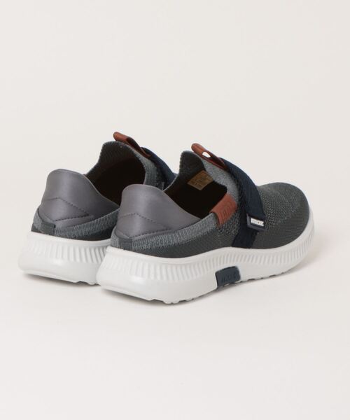 moz（モズ）の「【MOZ】キックバックスリッポン（スニーカー・メンズ・ブラック/グレー・L/M/3L/LL）」の3枚目の写真