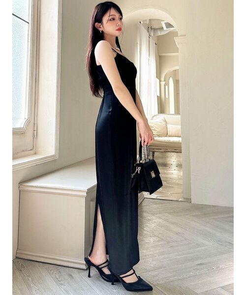 RESEXXY（リゼクシー）の「Tストラップポインテッドミュール（パンプス・レディース・アイボリー/ピンク/ブラック・MEDIUM/SMALL/LARGE）」の6枚目の写真