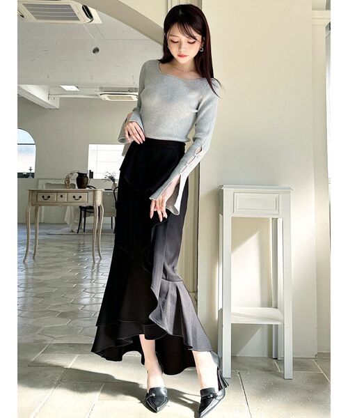 RESEXXY（リゼクシー）の「Tストラップポインテッドミュール（パンプス・レディース・アイボリー/ピンク/ブラック・MEDIUM/SMALL/LARGE）」の10枚目の写真