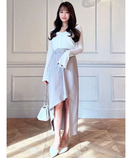 RESEXXY（リゼクシー）の「Tストラップポインテッドミュール（パンプス・レディース・アイボリー/ピンク/ブラック・MEDIUM/SMALL/LARGE）」の16枚目の写真