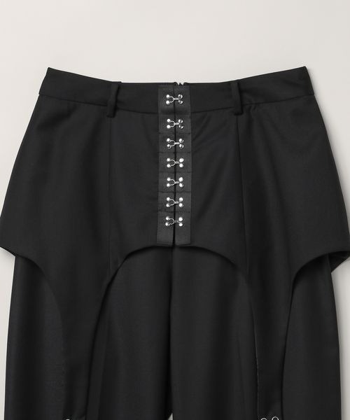 ‪✿ページ JEANASIS（ジーナシス）の「ガーターデザインワイドパンツ