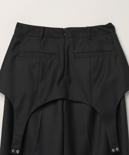 JEANASIS（ジーナシス）の「ガーターデザインワイドパンツ