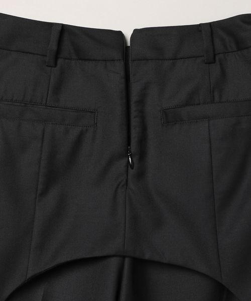 JEANASIS（ジーナシス）の「ガーターデザインワイドパンツ/108714（その他パンツ・レディース・グレー/ブラック・SMALL/MEDIUM）」の12枚目の写真