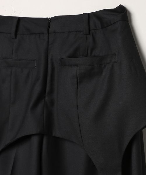 JEANASIS（ジーナシス）の「ガーターデザインワイドパンツ/108714（その他パンツ・レディース・グレー/ブラック・SMALL/MEDIUM）」の13枚目の写真