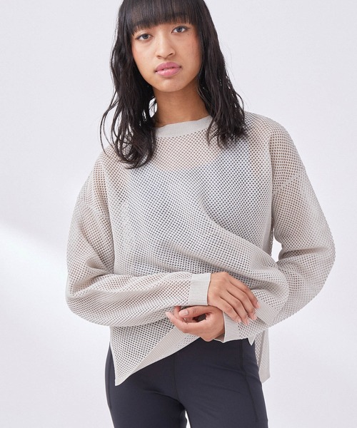 NERGY（ナージー）の「【リバーシブル】ラメニットトップス（Tシャツ/カットソー・レディース・シルバー/ブラック・FREE）」の13枚目の写真