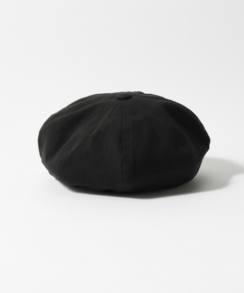 The DUFFER of ST.GEORGE（ザダファーオブセントジョージ）の「【The DUFFER N NEPHEWS】GIRVAN ベイカーハット（キャスケット・メンズ・ブラック・FREE）」の4枚目の写真